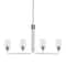 Hello Honey® Robert Stevenson Lighting Holden Metal & Glass 4-Light Linear Chandelier